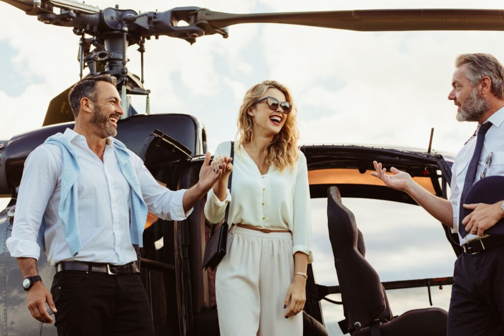 Private helicopter