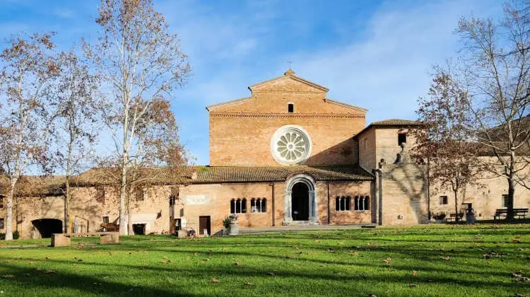 old Abbey in Marche region
