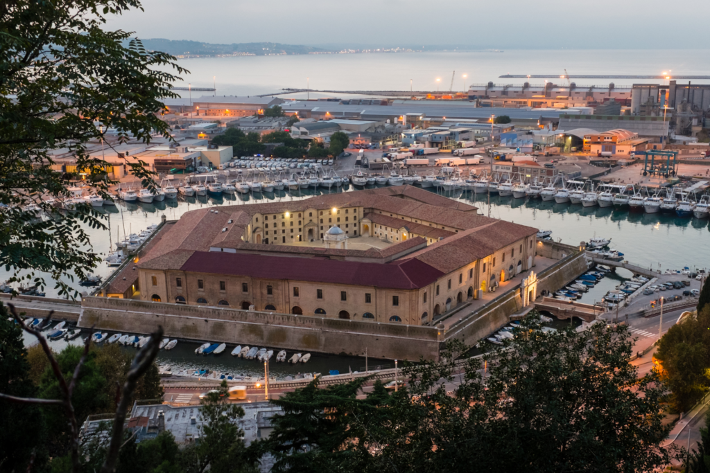 Lazzaretto of Ancona Italy marche