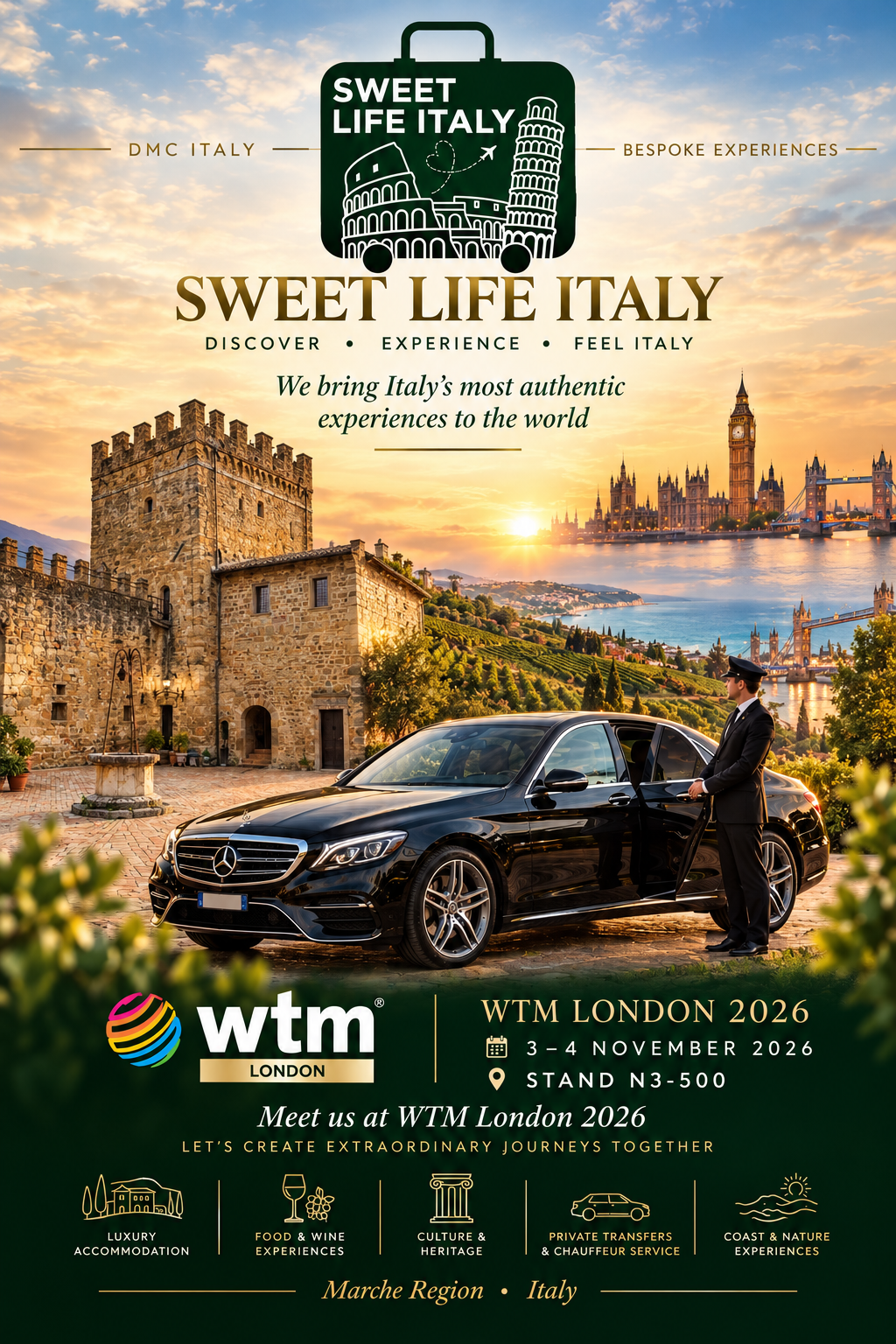 Meet Sweet Life Italy at WTM London 2026