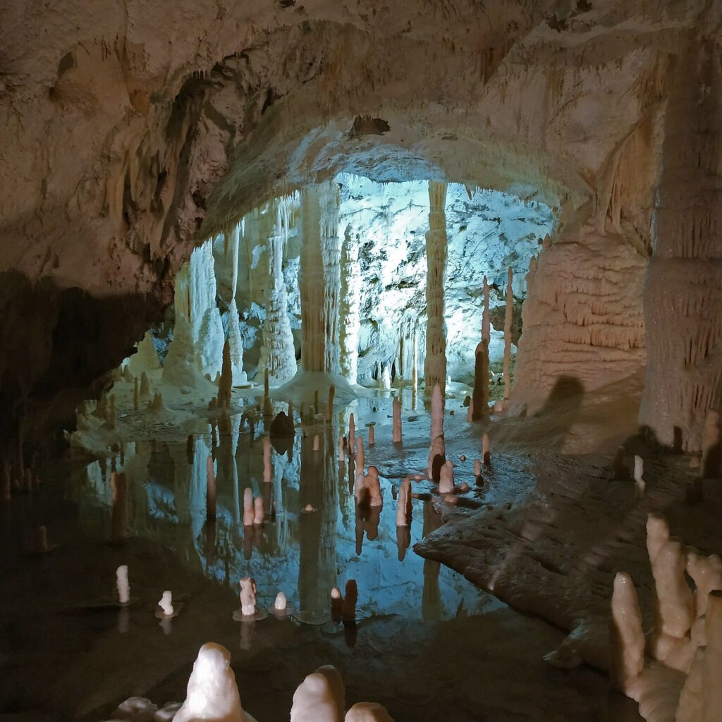 Sala delle Candeline in the Frasassi Caves, Marche