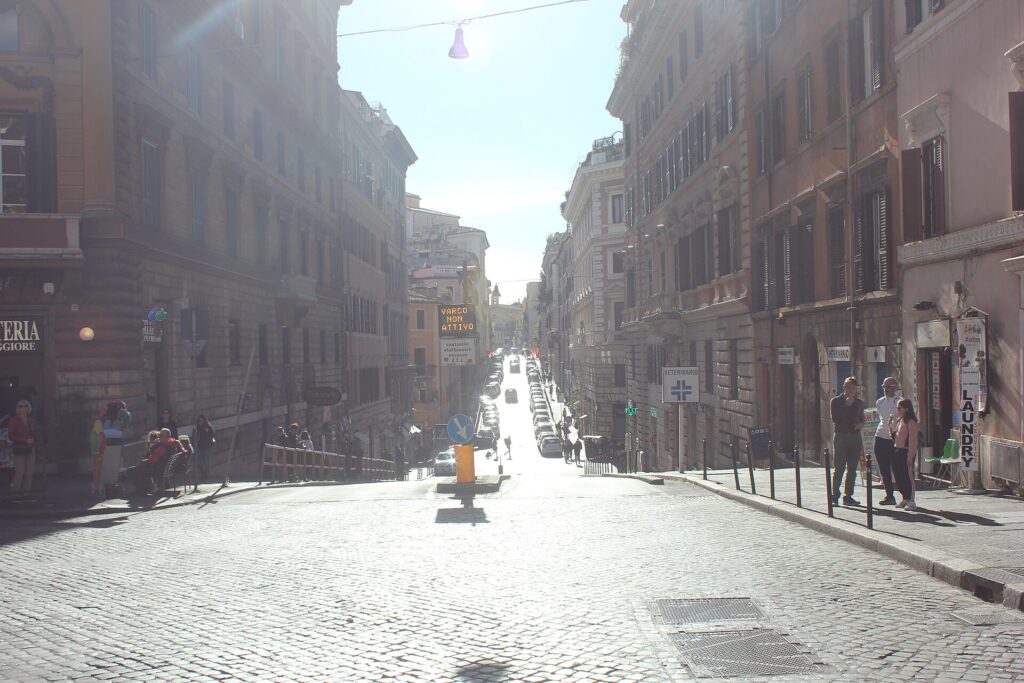 ZTL limited traffic zone sign in Rome
private driver in italy